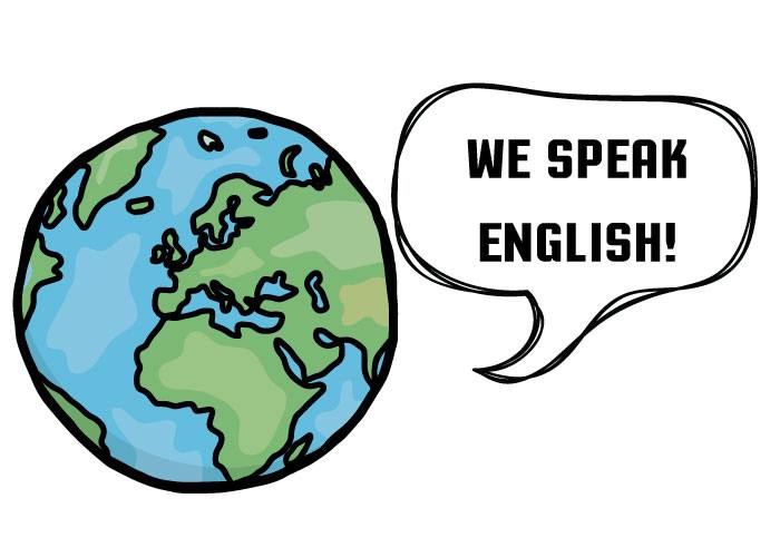 We speak english