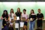 Étudiants finalistes lors du concours du Camp Pilgrim en immersion anglophone.